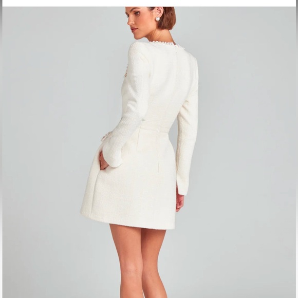 NATALIE IVORY DRESS SIZE M - Picture 4 of 10